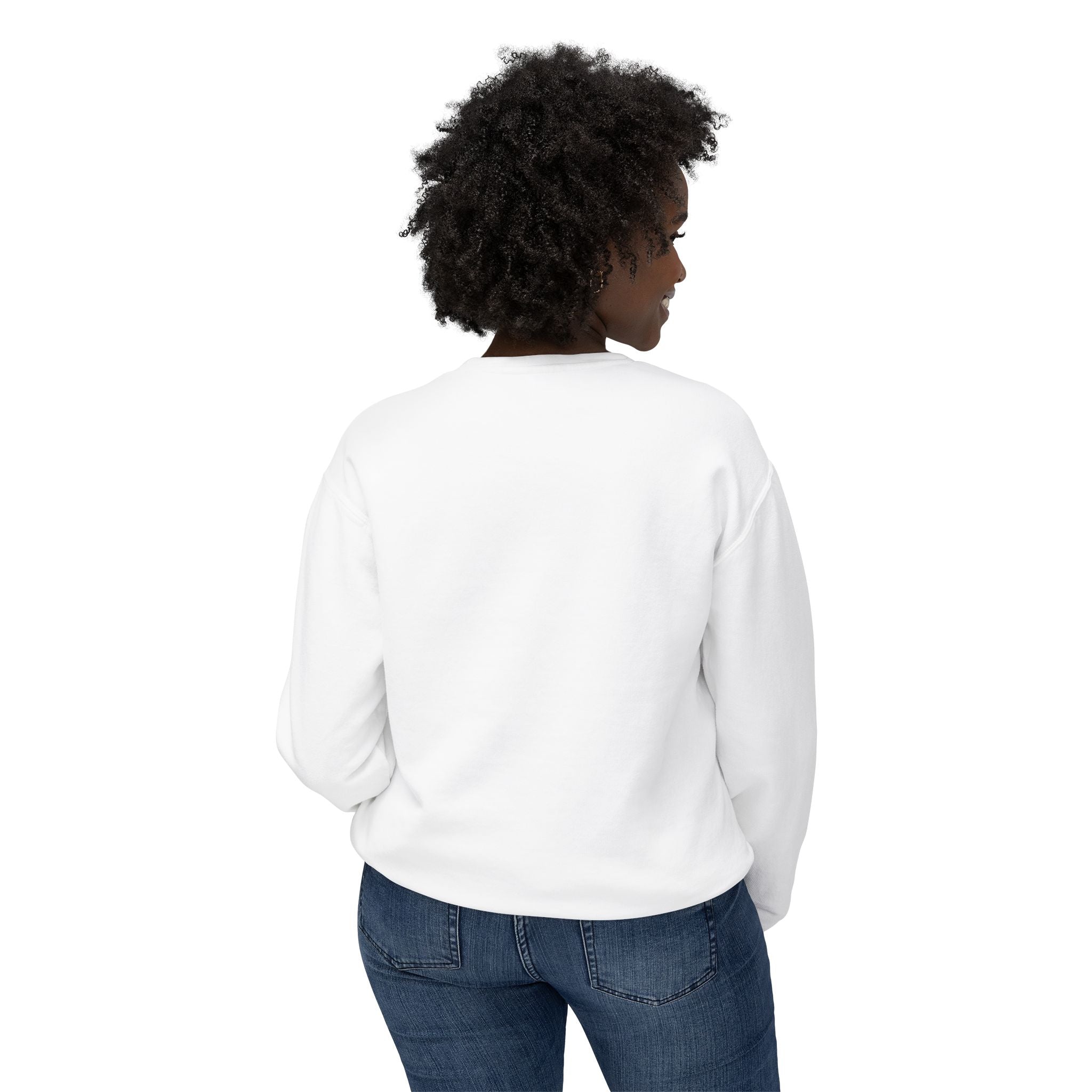 Animal Print Star Crewneck Sweatshirt – 'We Grow We Glow' Inspirational Graphic